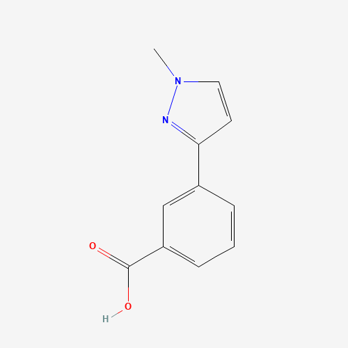 3-(1-methylpyrazol-3-yl)benzoic acid (CAS: 906352-85-0) - Related Chemical Product