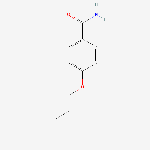4-butoxybenzamide (CAS: 73258-87-4) - Chemical Structure and Molecular Formula 