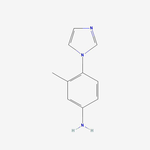 4-imidazol-1-yl-3-methylaniline (CAS: 461664-00-6) - Related Chemical Product