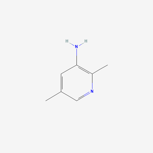 2,5-dimethylpyridin-3-amine (CAS: 89943-02-2) - Chemical Structure and Molecular Formula 