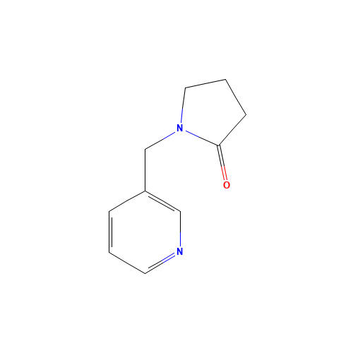 1-(pyridin-3-ylmethyl)pyrrolidin-2-one (CAS: 57786-16-0) - Related Chemical Product