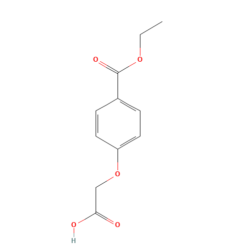 2-(4-ethoxycarbonylphenoxy)acetic acid (CAS: 30893-58-4) - Related Chemical Product