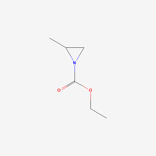 ethyl 2-methylaziridine-1-carboxylate (CAS: 74275-03-9) - Chemical Structure and Molecular Formula 