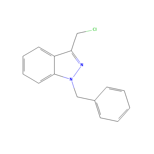 1-benzyl-3-(chloromethyl)indazole (CAS: 131427-22-0) - Related Chemical Product
