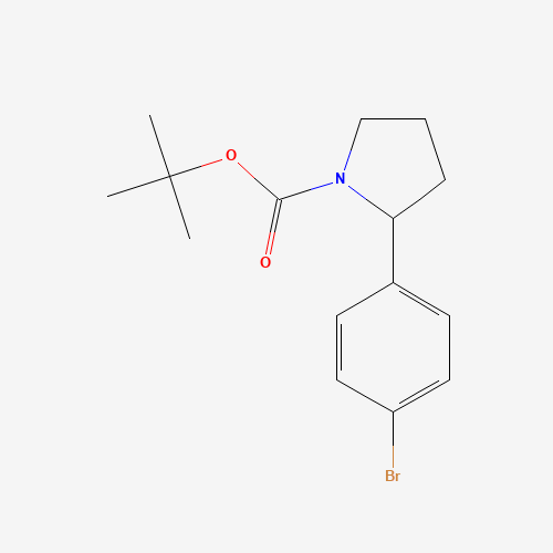 tert-butyl 2-(4-bromophenyl)pyrrolidine-1-carboxylate (CAS: 943750-38-7) - Related Chemical Product