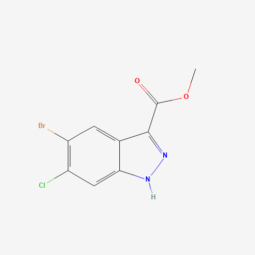 methyl 5-bromo-6-chloro-1H-indazole-3-carboxylate (CAS: 1467062-19-6) - Related Chemical Product