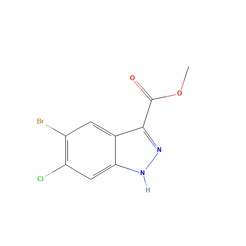 methyl 5-bromo-6-chloro-1H-indazole-3-carboxylate (CAS: 1467062-19-6) - Related Chemical Product