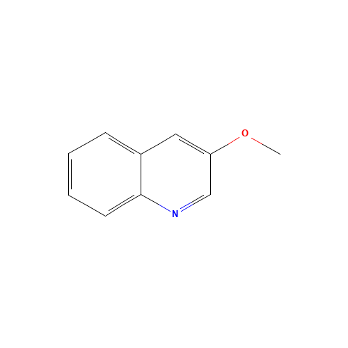 3-methoxyquinoline (CAS: 6931-17-5) - Chemical Structure and Molecular Formula 