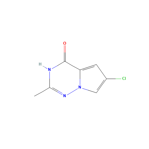 6-chloro-2-methyl-1H-pyrrolo[2,1-f][1,2,4]triazin-4-one (CAS: 1198475-30-7) - Related Chemical Product