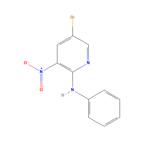 5-bromo-3-nitro-N-phenylpyridin-2-amine (CAS: 77064-57-4) - Related Chemical Product