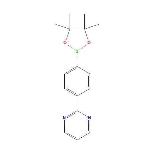 2-[4-(4,4,5,5-tetramethyl-1,3,2-dioxaborolan-2-yl)phenyl]pyrimidine (CAS: 1220526-74-8) - Related Chemical Product