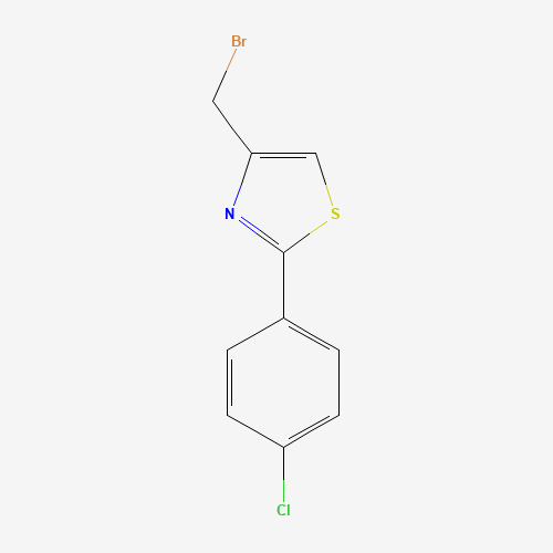 4-(bromomethyl)-2-(4-chlorophenyl)-1,3-thiazole (CAS: 835346-86-6) - Related Chemical Product