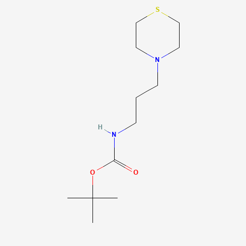tert-butyl N-(3-thiomorpholin-4-ylpropyl)carbamate (CAS: 454701-66-7) - Related Chemical Product