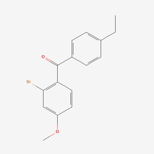 (2-bromo-4-methoxyphenyl)-(4-ethylphenyl)methanone (CAS: 1022983-60-3) - Related Chemical Product