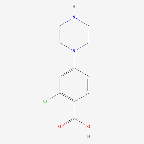 2-chloro-4-piperazin-1-ylbenzoic acid (CAS: 74803-84-2) - Related Chemical Product