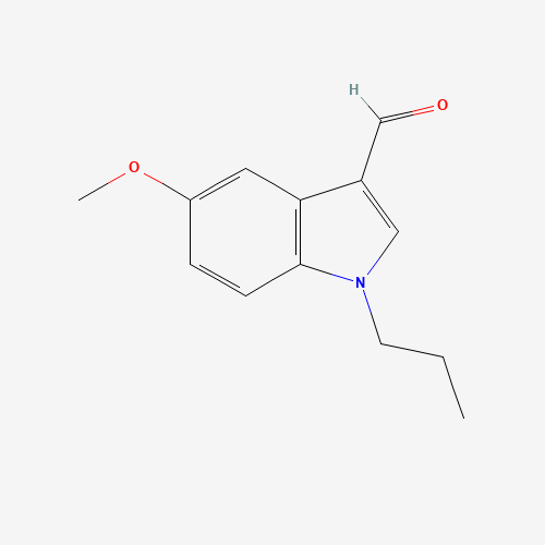 5-methoxy-1-propylindole-3-carbaldehyde (CAS: 128600-67-9) - Related Chemical Product
