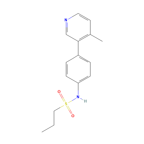 N-[4-(4-methylpyridin-3-yl)phenyl]propane-1-sulfonamide (CAS: 1357093-12-9) - Related Chemical Product