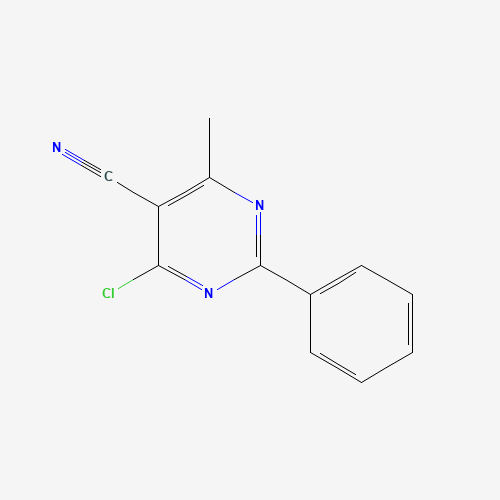 4-chloro-6-methyl-2-phenylpyrimidine-5-carbonitrile (CAS: 914074-37-6) - Related Chemical Product
