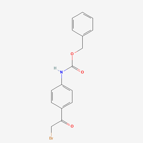 benzyl N-[4-(2-bromoacetyl)phenyl]carbamate (CAS: 157014-41-0) - Related Chemical Product