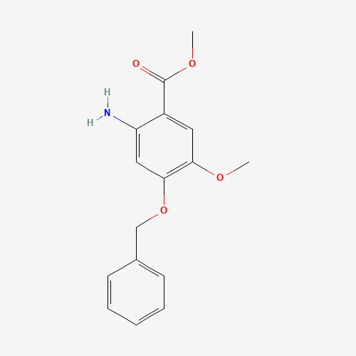 methyl 2-amino-5-methoxy-4-phenylmethoxybenzoate (CAS: 61032-42-6) - Related Chemical Product