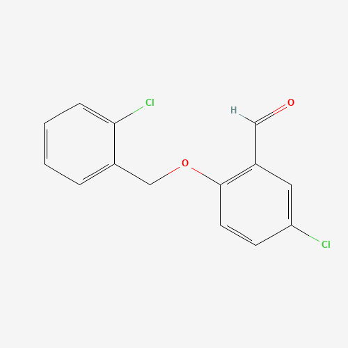 5-chloro-2-[(2-chlorophenyl)methoxy]benzaldehyde (CAS: 590359-98-1) - Related Chemical Product