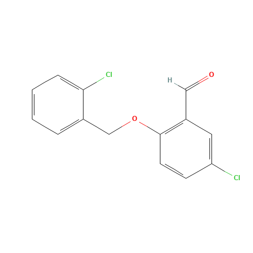 5-chloro-2-[(2-chlorophenyl)methoxy]benzaldehyde (CAS: 590359-98-1) - Related Chemical Product