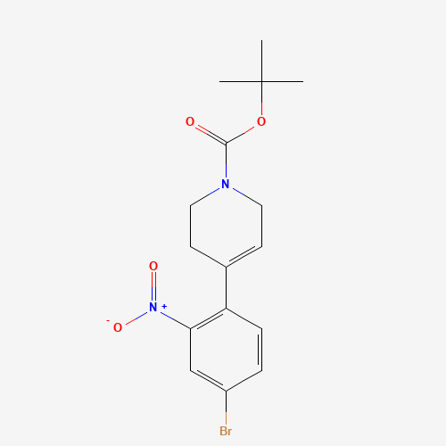 tert-butyl 4-(4-bromo-2-nitrophenyl)-3,6-dihydro-2H-pyridine-1-carboxylate (CAS: 1534378-19-2) - Related Chemical Product