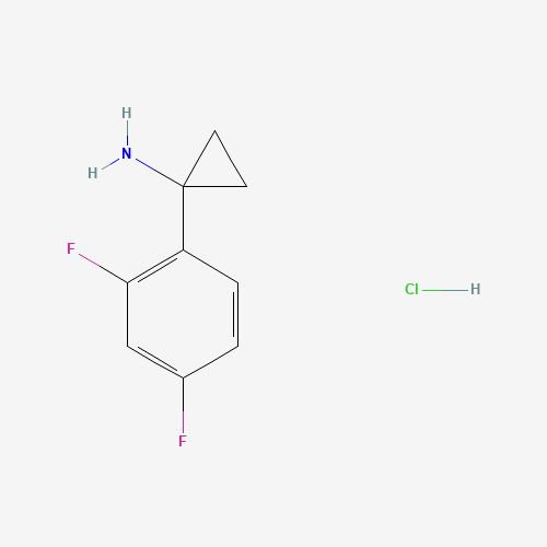 1-(2,4-difluorophenyl)cyclopropan-1-amine;hydrochloride (CAS: 1186663-18-2) - Related Chemical Product
