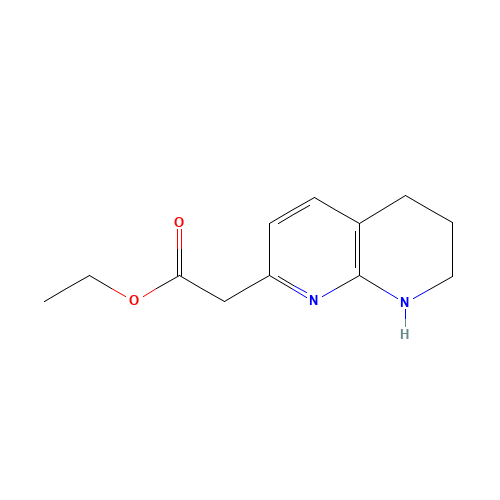 ethyl 2-(5,6,7,8-tetrahydro-1,8-naphthyridin-2-yl)acetate (CAS: 721920-80-5) - Related Chemical Product
