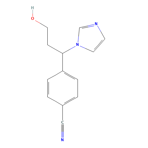 4-(3-hydroxy-1-imidazol-1-ylpropyl)benzonitrile (CAS: 1431767-36-0) - Related Chemical Product