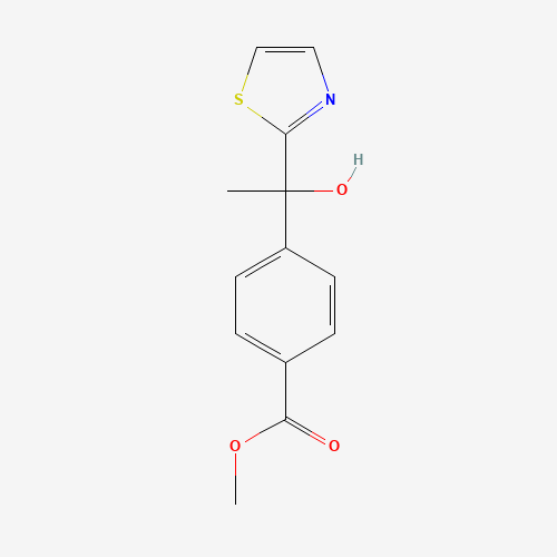 methyl 4-[1-hydroxy-1-(1,3-thiazol-2-yl)ethyl]benzoate (CAS: 1312536-28-9) - Related Chemical Product