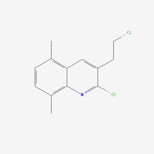 2-chloro-3-(2-chloroethyl)-5,8-dimethylquinoline (CAS: 73930-69-5) - Related Chemical Product