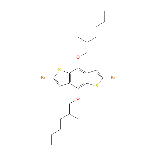 2,6-dibromo-4,8-bis(2-ethylhexoxy)thieno[2,3-f][1]benzothiole (CAS: 1226782-13-3) - Related Chemical Product
