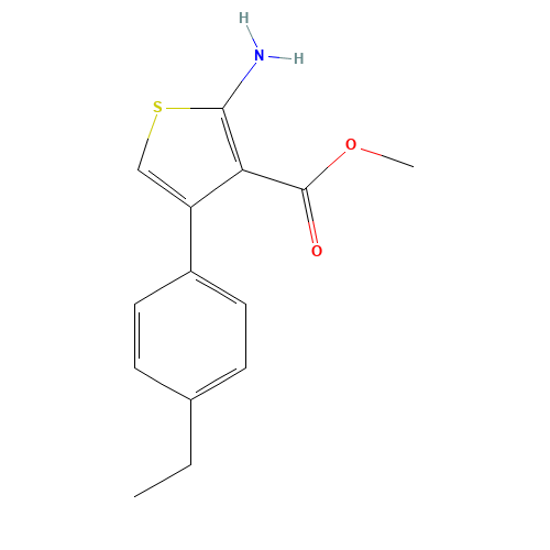 methyl 2-amino-4-(4-ethylphenyl)thiophene-3-carboxylate (CAS: 350989-89-8) - Related Chemical Product