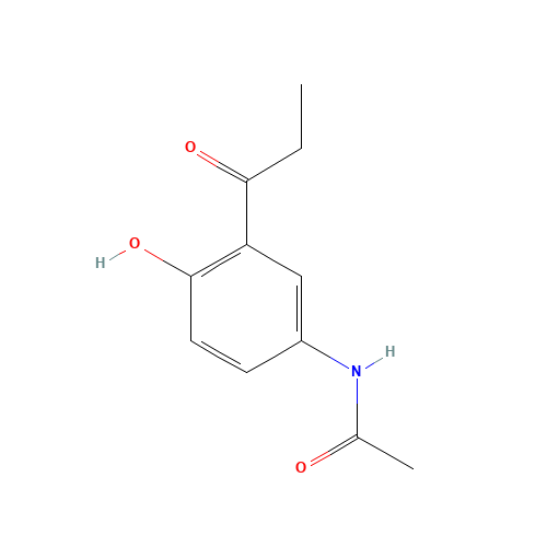 N-(4-hydroxy-3-propanoylphenyl)acetamide (CAS: 99855-34-2) - Related Chemical Product