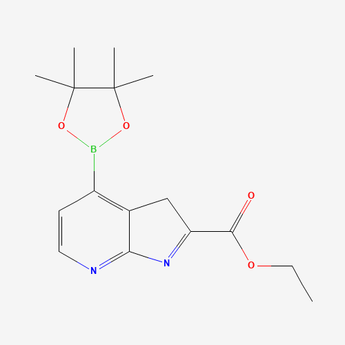 ethyl 4-(4,4,5,5-tetramethyl-1,3,2-dioxaborolan-2-yl)-3H-pyrrolo[2,3-b]pyridine-2-carboxylate (CAS: 943322-02-9) - Related Chemical Product