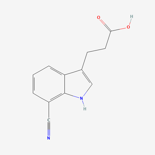 3-(7-cyano-1H-indol-3-yl)propanoic acid (CAS: 1223748-52-4) - Related Chemical Product