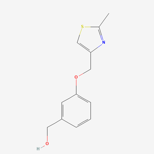 [3-[(2-methyl-1,3-thiazol-4-yl)methoxy]phenyl]methanol (CAS: 1042809-93-7) - Related Chemical Product