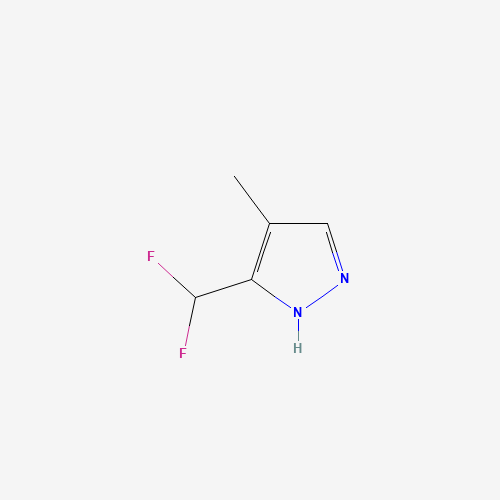 5-(difluoromethyl)-4-methyl-1H-pyrazole (CAS: 1245772-27-3) - Related Chemical Product