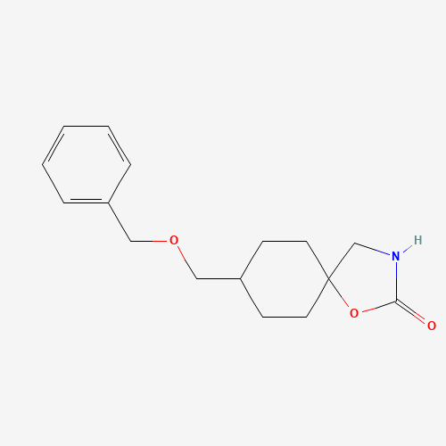 8-(phenylmethoxymethyl)-1-oxa-3-azaspiro[4.5]decan-2-one (CAS: 1308837-44-6) - Related Chemical Product