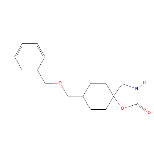 8-(phenylmethoxymethyl)-1-oxa-3-azaspiro[4.5]decan-2-one (CAS: 1308837-44-6) - Related Chemical Product