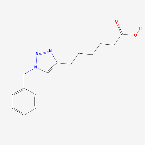 6-(1-benzyltriazol-4-yl)hexanoic acid (CAS: 1613514-25-2) - Related Chemical Product