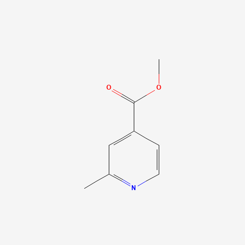 methyl 2-methylpyridine-4-carboxylate (CAS: 16830-24-3) - Chemical Structure and Molecular Formula 