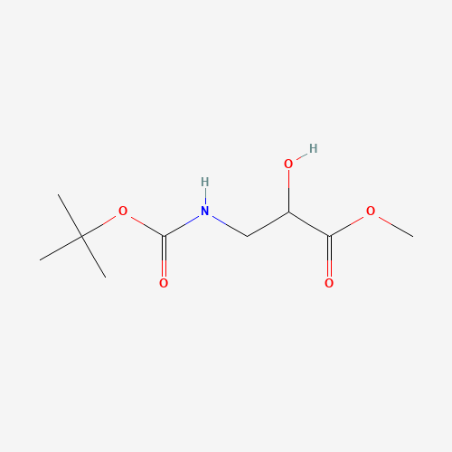 methyl 2-hydroxy-3-[(2-methylpropan-2-yl)oxycarbonylamino]propanoate (CAS: 113525-87-4) - Related Chemical Product