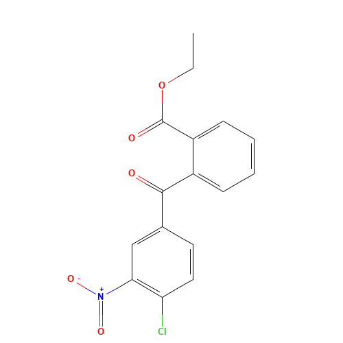 ethyl 2-(4-chloro-3-nitrobenzoyl)benzoate (CAS: 140861-42-3) - Related Chemical Product