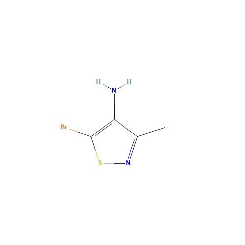 5-bromo-3-methyl-1,2-thiazol-4-amine (CAS: 4680-99-3) - Related Chemical Product