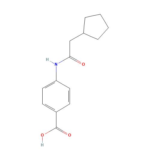 4-[(2-cyclopentylacetyl)amino]benzoic acid (CAS: 926194-07-2) - Related Chemical Product