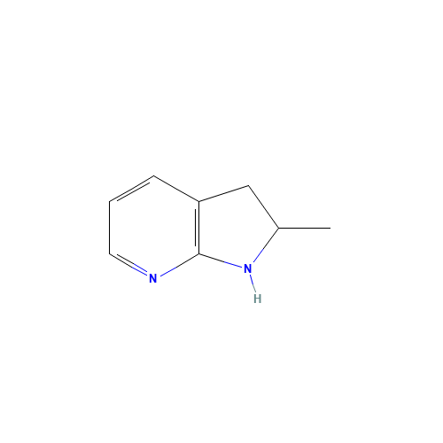 2-methyl-2,3-dihydro-1H-pyrrolo[2,3-b]pyridine (CAS: 7546-38-5) - Related Chemical Product