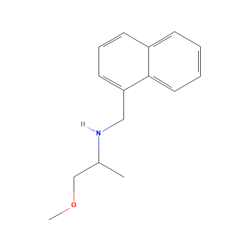 1-methoxy-N-(naphthalen-1-ylmethyl)propan-2-amine (CAS: 355816-73-8) - Related Chemical Product