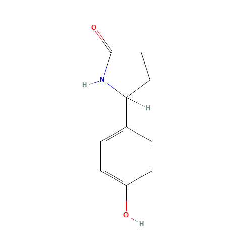 5-(4-hydroxyphenyl)pyrrolidin-2-one (CAS: 207989-87-5) - Related Chemical Product